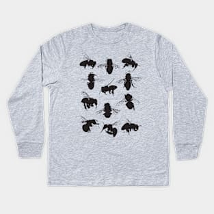 Bees Kids Long Sleeve T-Shirt